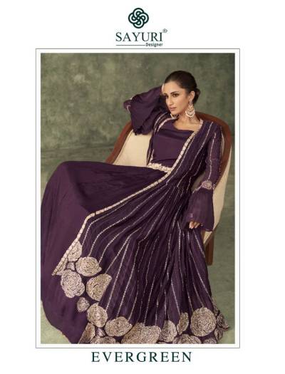 Evergreen By Sayuri Designer Partywear Gown Collection